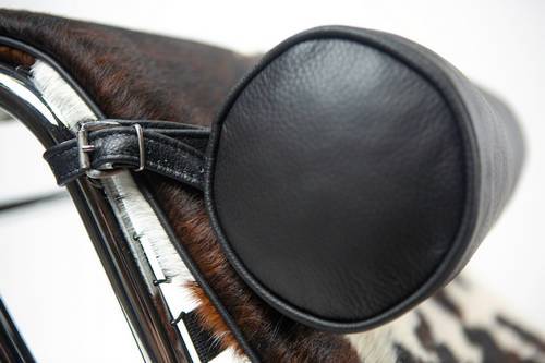 Le Corbusier Chaise Lounge (LC4) - Standard Black Leather