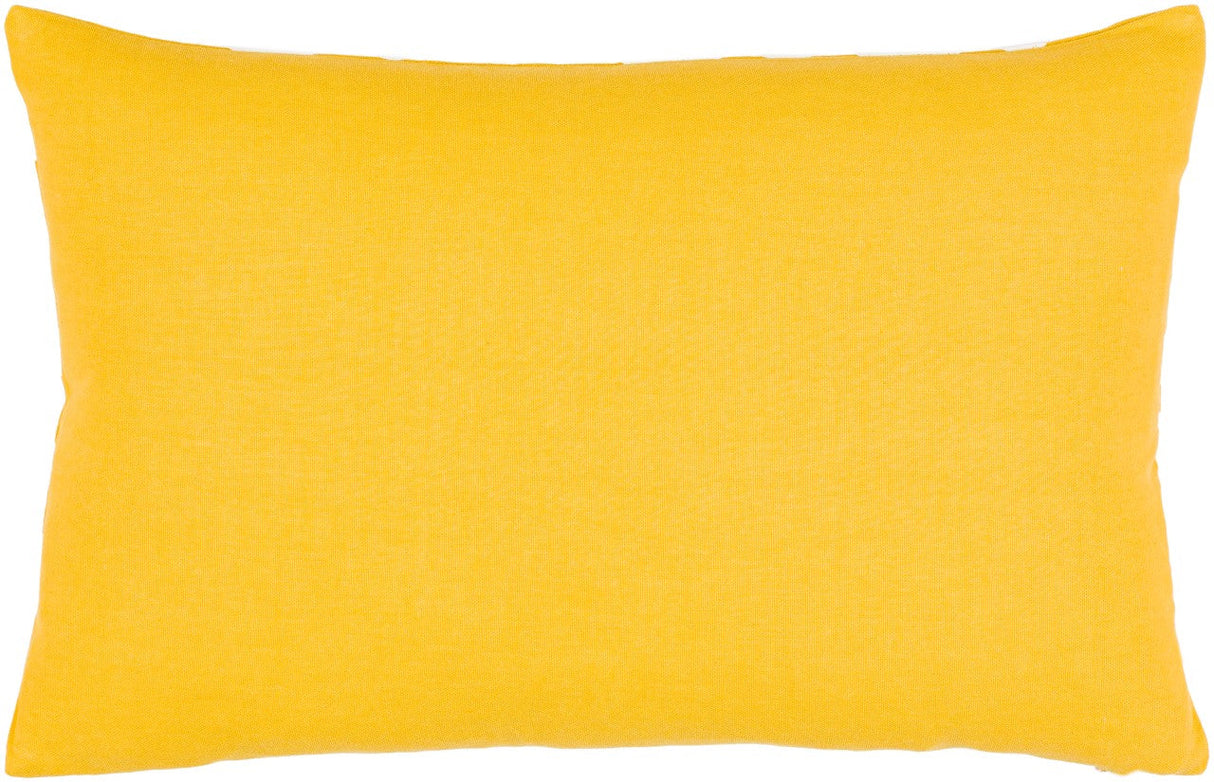 Achthoven Bright Yellow Pillow Cover
