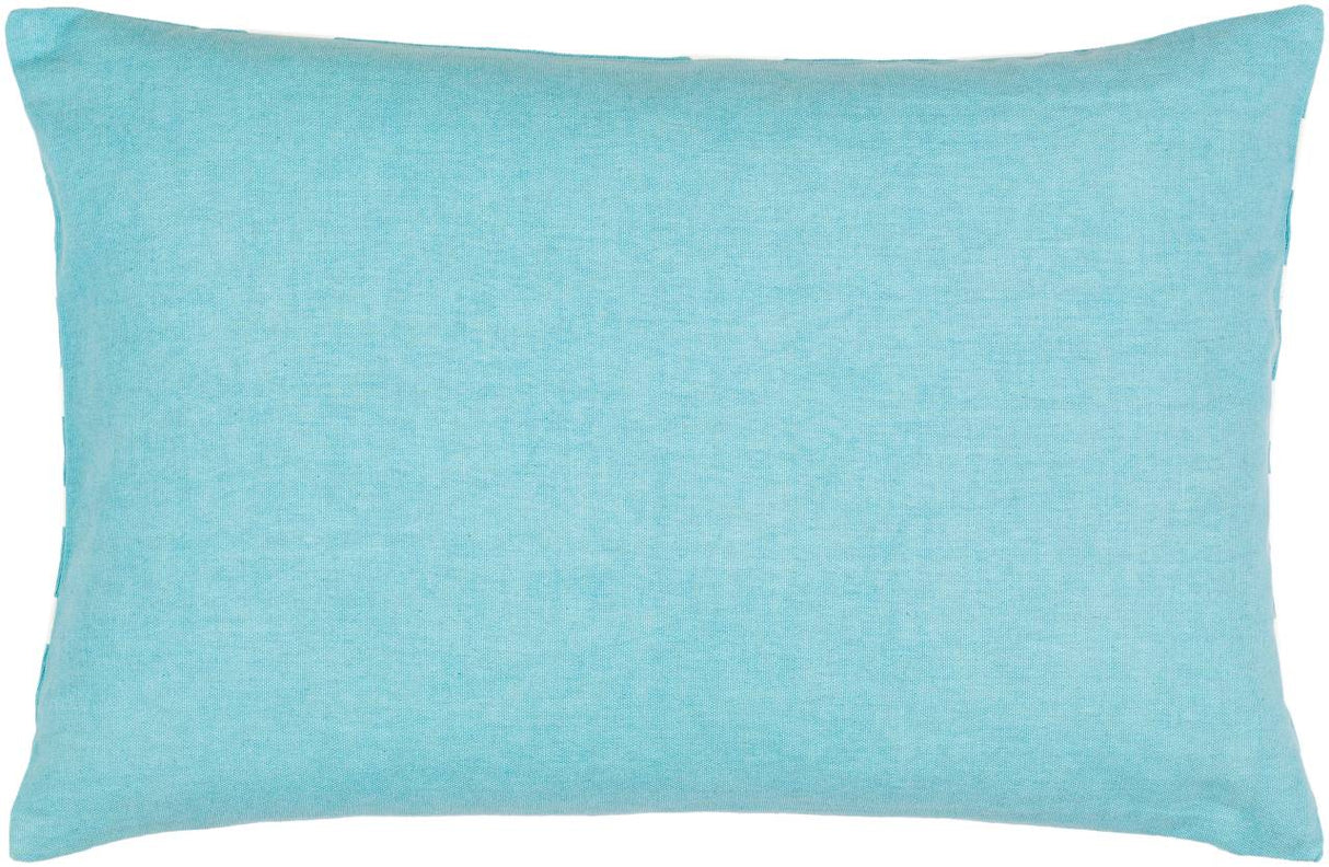 Achthoven Teal Pillow Cover
