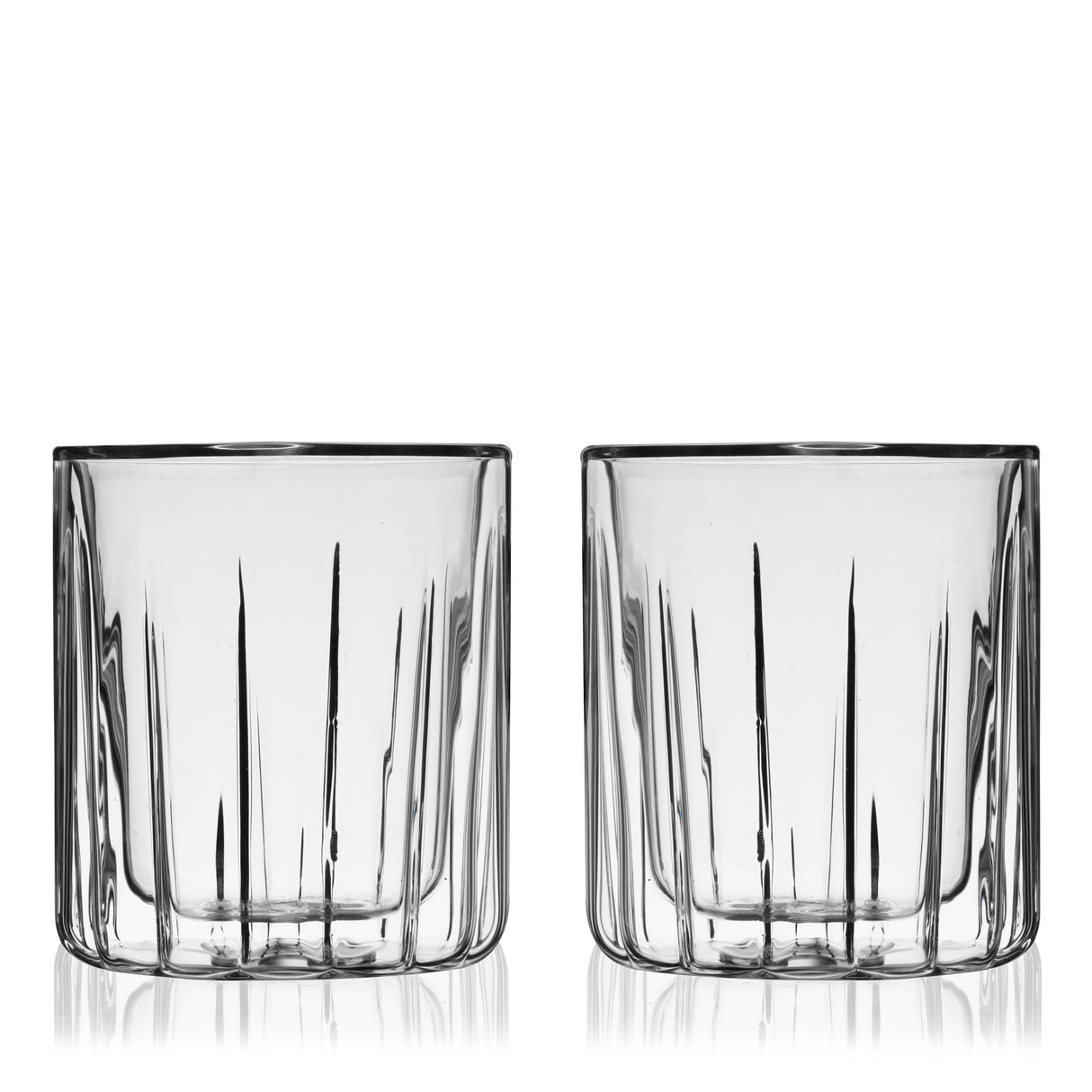 Double-Walled Rocks Glasses Set of 2