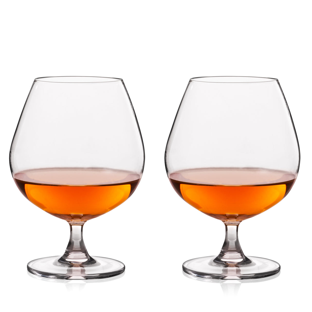 Raye Crystal Wingback Brandy Glasses Set of 2