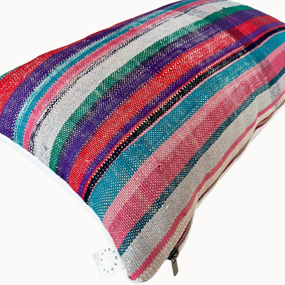 Lois Upcycled Moroccan Textile Pillow