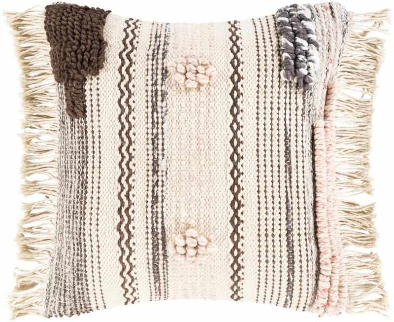 Houten Beige Pillow Cover