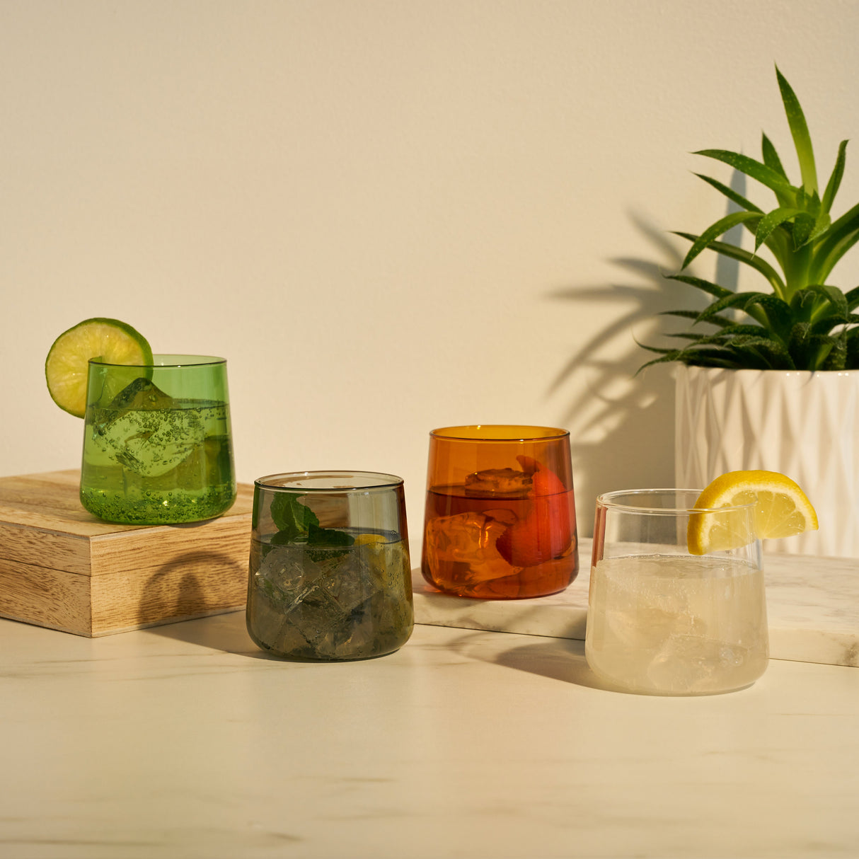 Aurora Cocktail Tumblers Set of 4