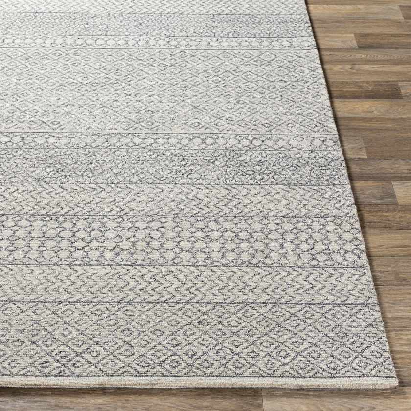 Anglet Global Charcoal Area Rug