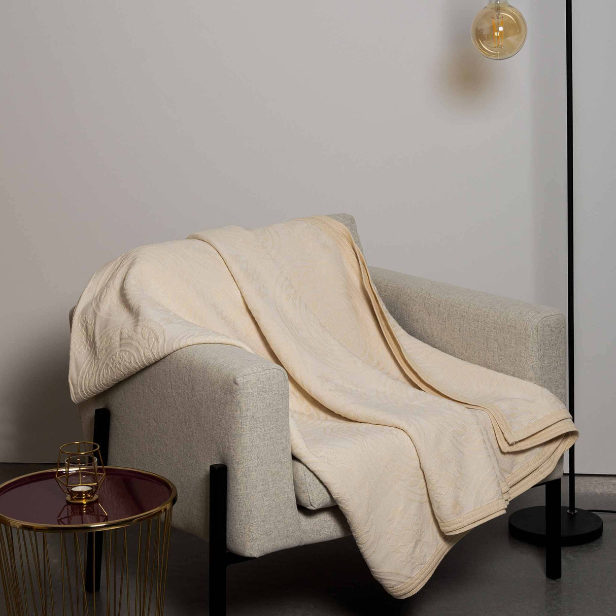 Medallion Jacquard Bedspreads