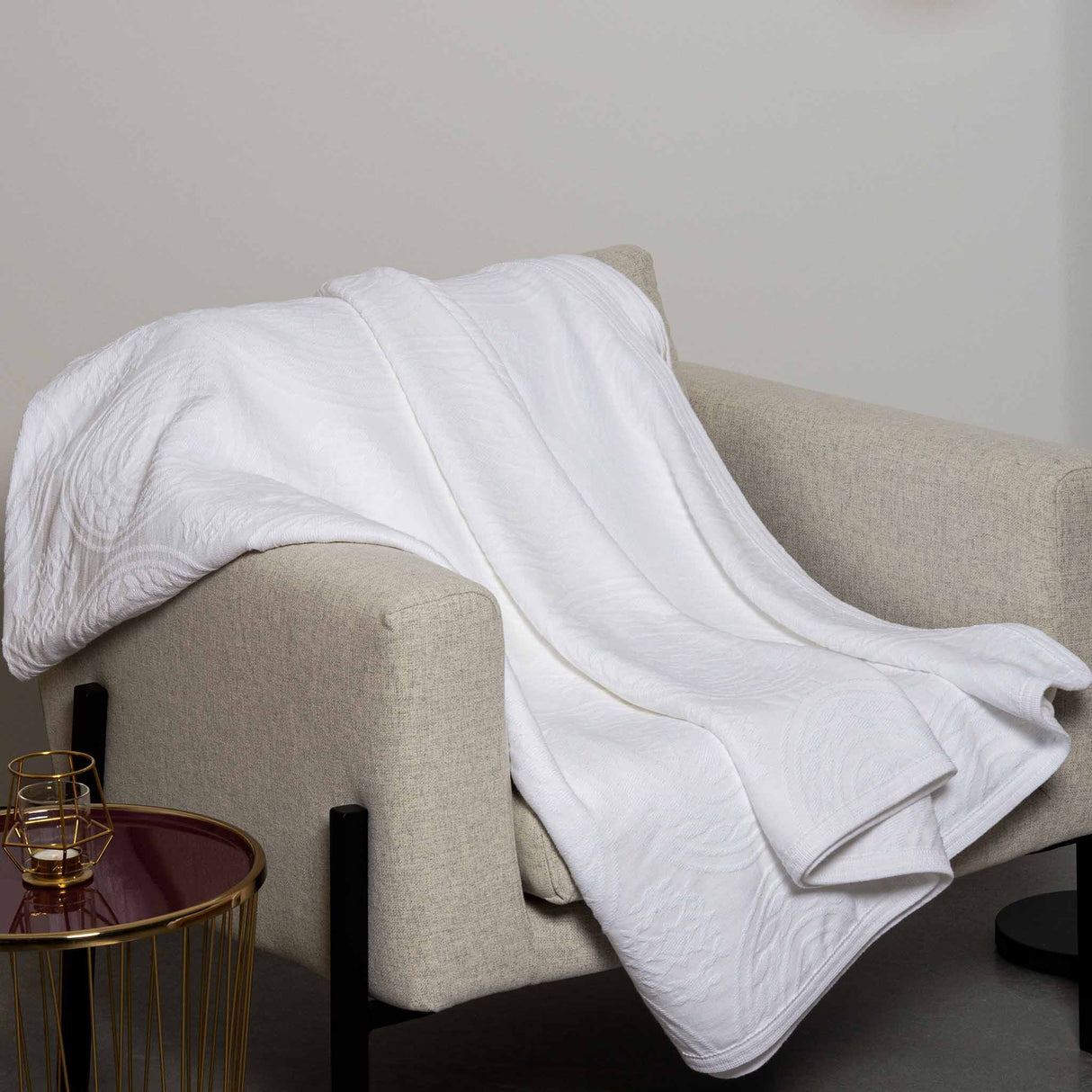 Medallion Jacquard Bedspreads