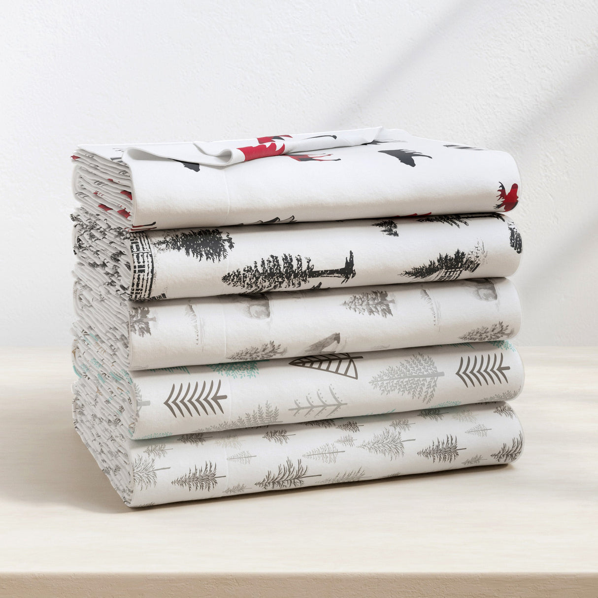 4-Piece Turkish Cotton Flannel Sheet - Lakeview Collection