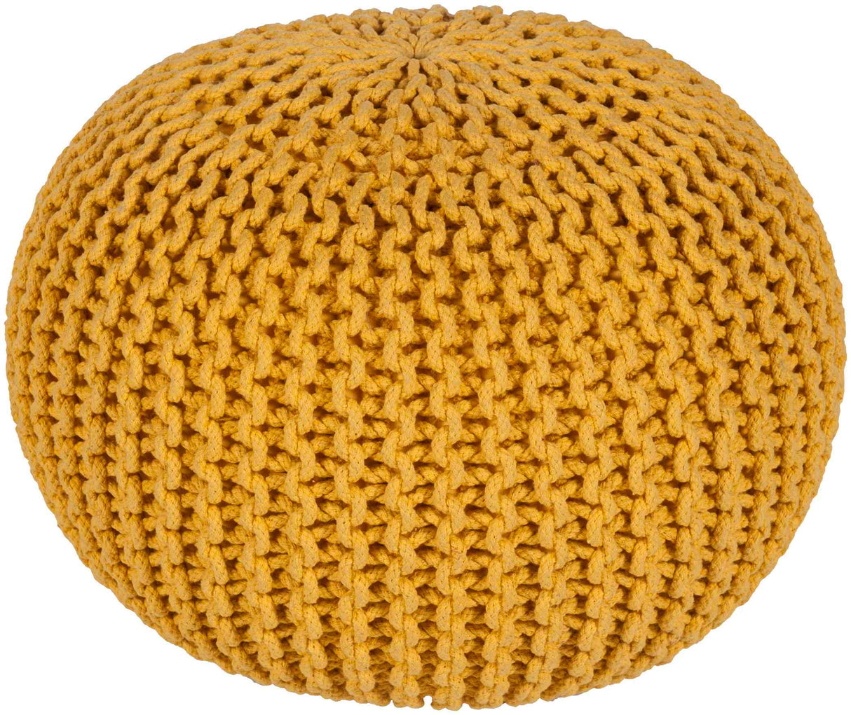 Harmannsdorf Bright Yellow Pouf