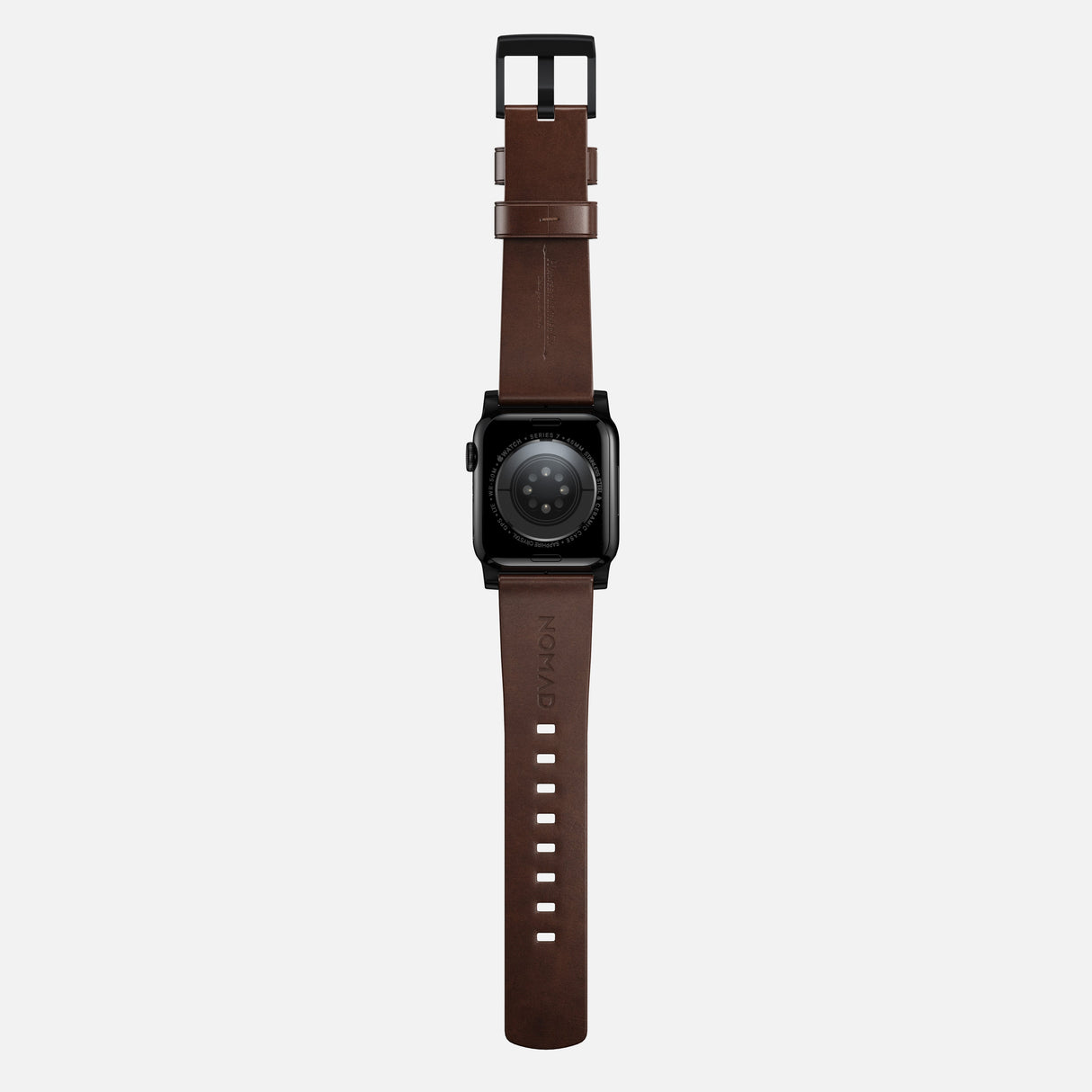Modern Band - 46mm/49mm | Black Hardware | Rustic Brown | Horween