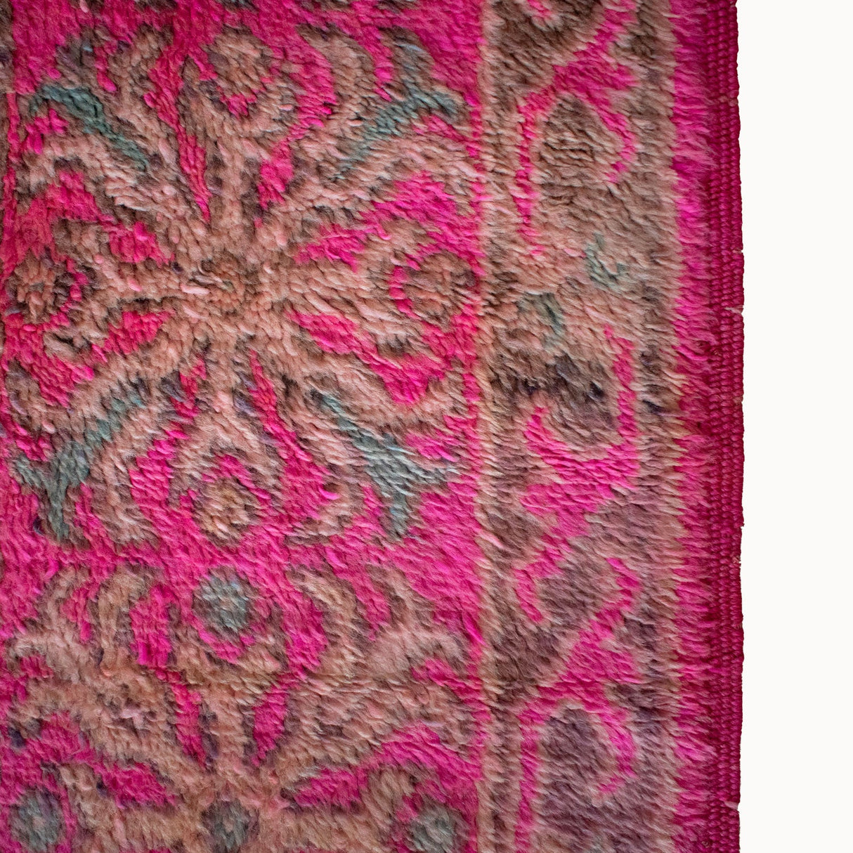Cher Vintage Moroccan Large Area Rug | 7' x 14’4”