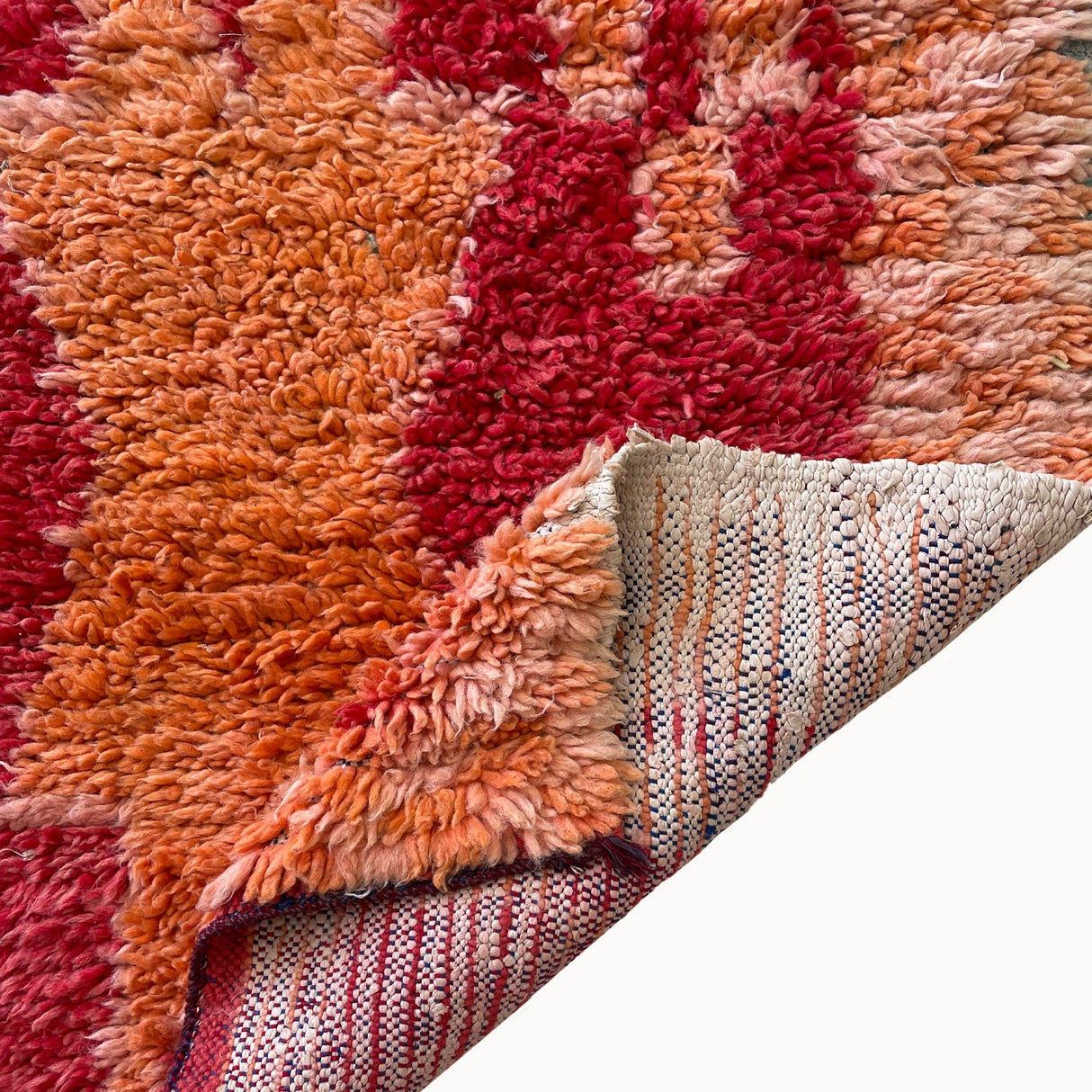 Poppy Vintage Moroccan Runner Rug | 3' x 9'10"