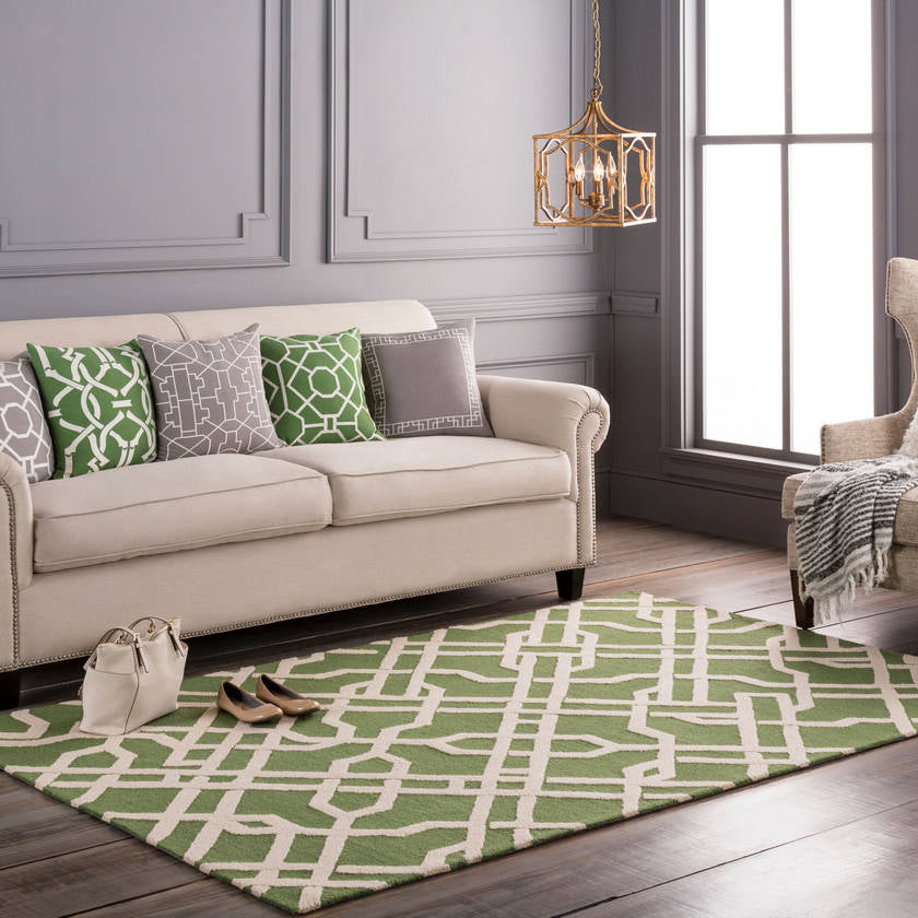 Nieuwdorp Grass Green Pillow Cover