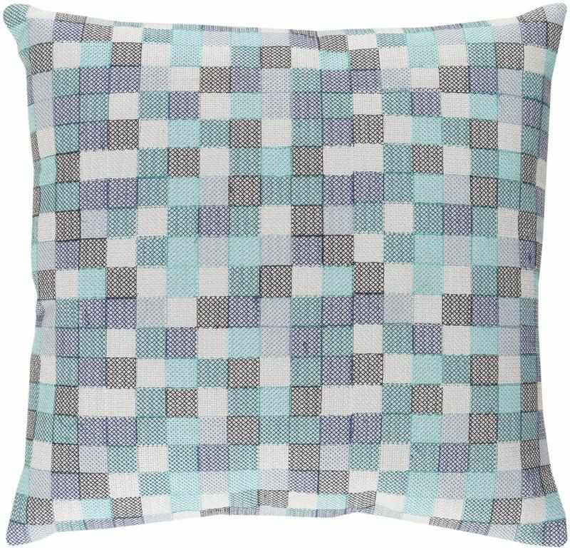 Bonrepas Teal Pillow Cover