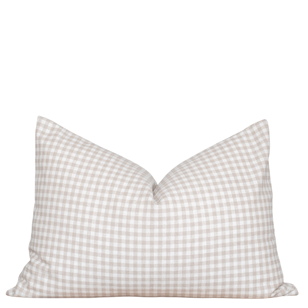Catalina Pillow Cover | Light Brown | Lumbar