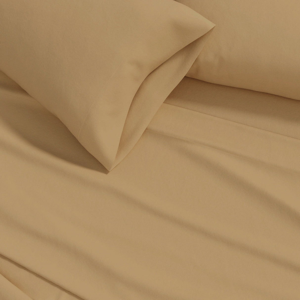 Cotton Solid Flannel Sheet - Nordic Collection