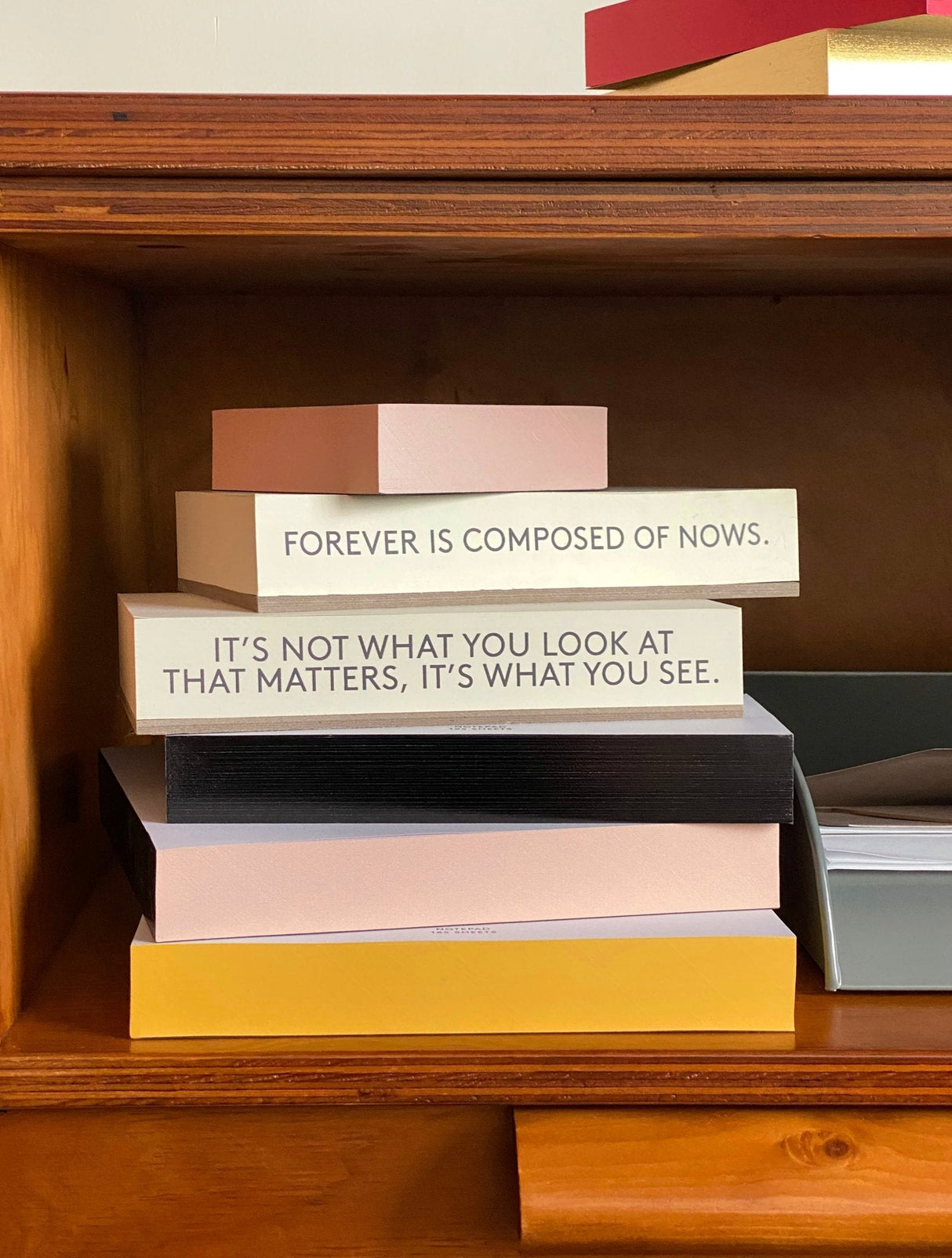 Color-edged Pads: Matte Yellow, 3 sizes