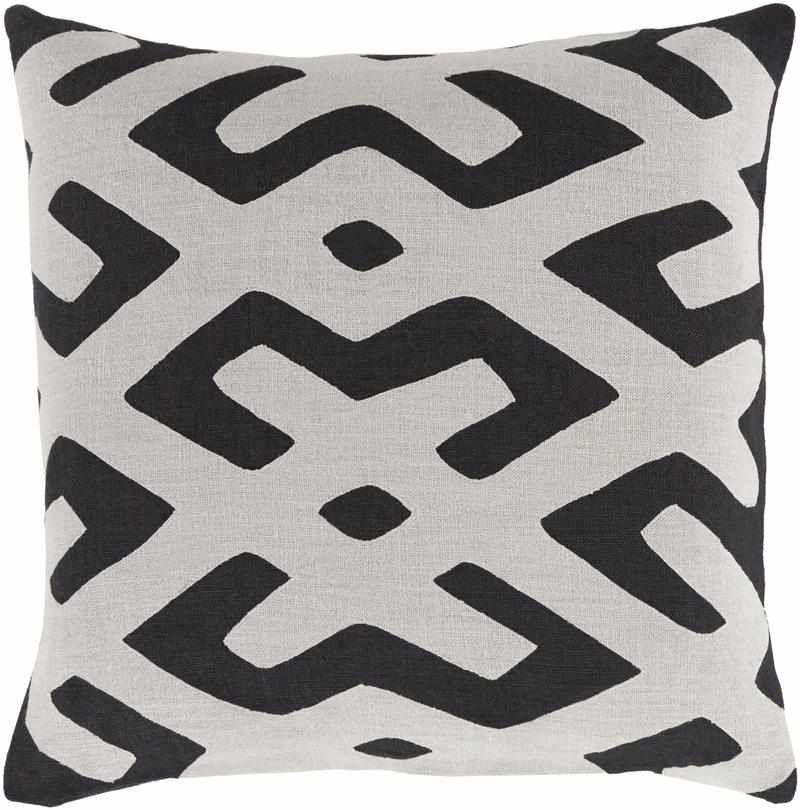 Heenvliet Black Pillow Cover