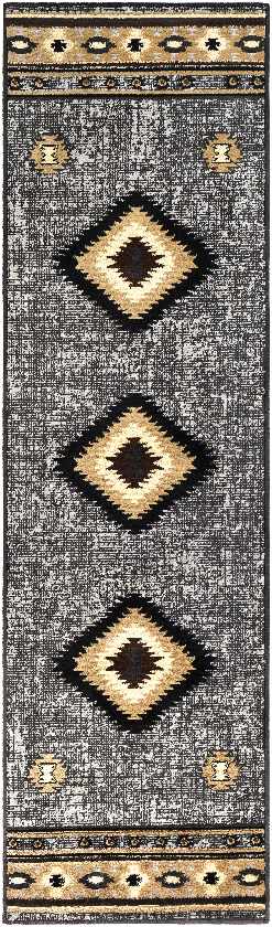 Oxbow Rustic Charcoal Area Rug