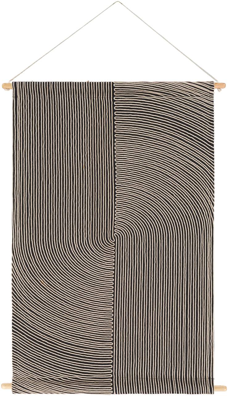 Gerlos Black Wall Hanging