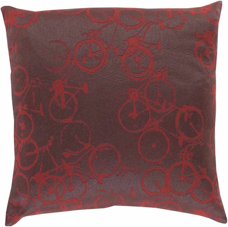 Maasdijk Dark Red Pillow Cover