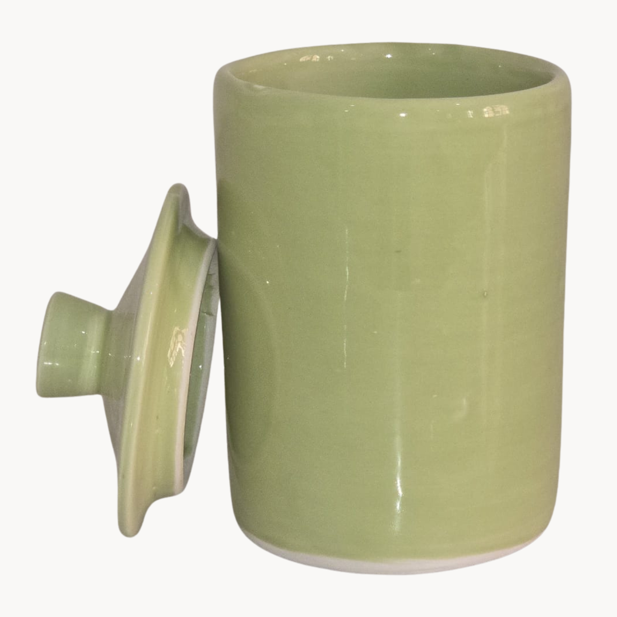 Handcrafted Ceramic Canister