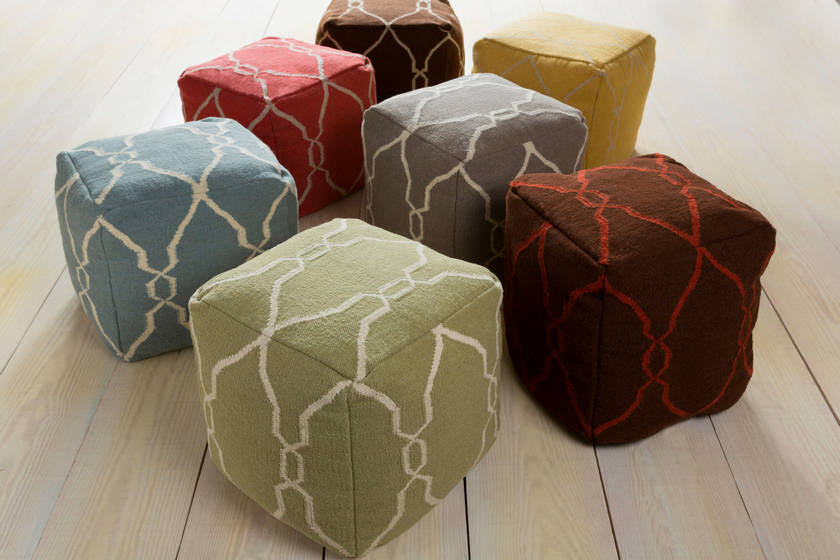 Gedersdorf Medium Gray Pouf