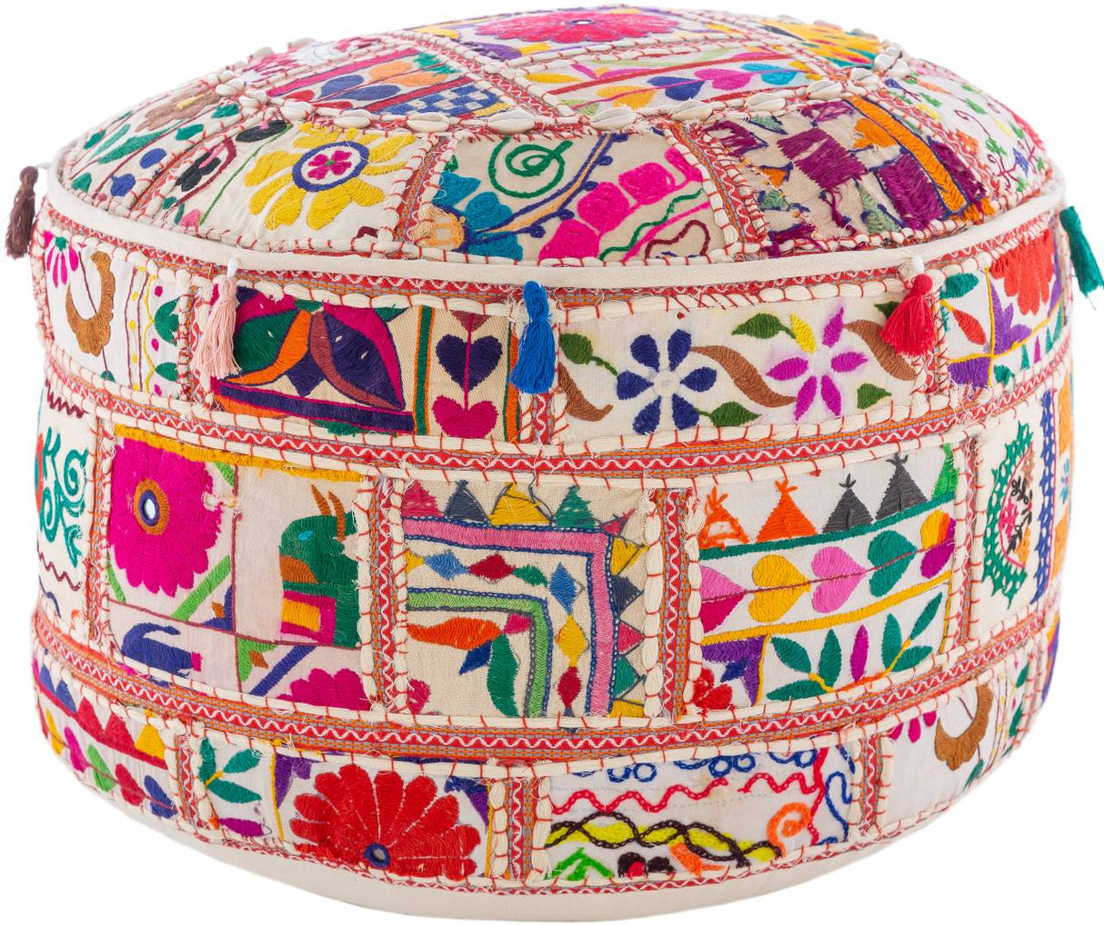 Grafenschlag Cream Pouf