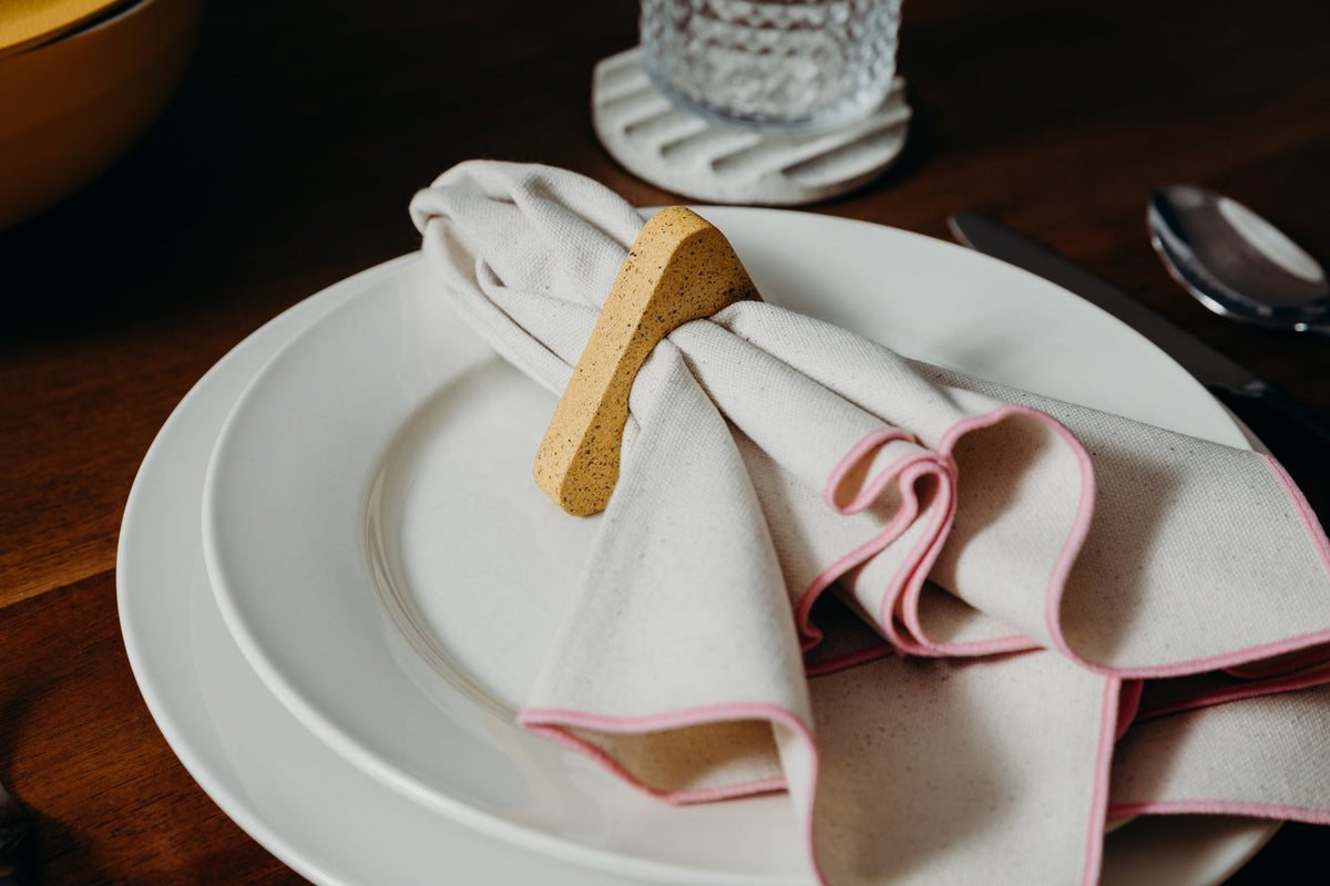 Napkin Ring Set | Terrazzo Primaries