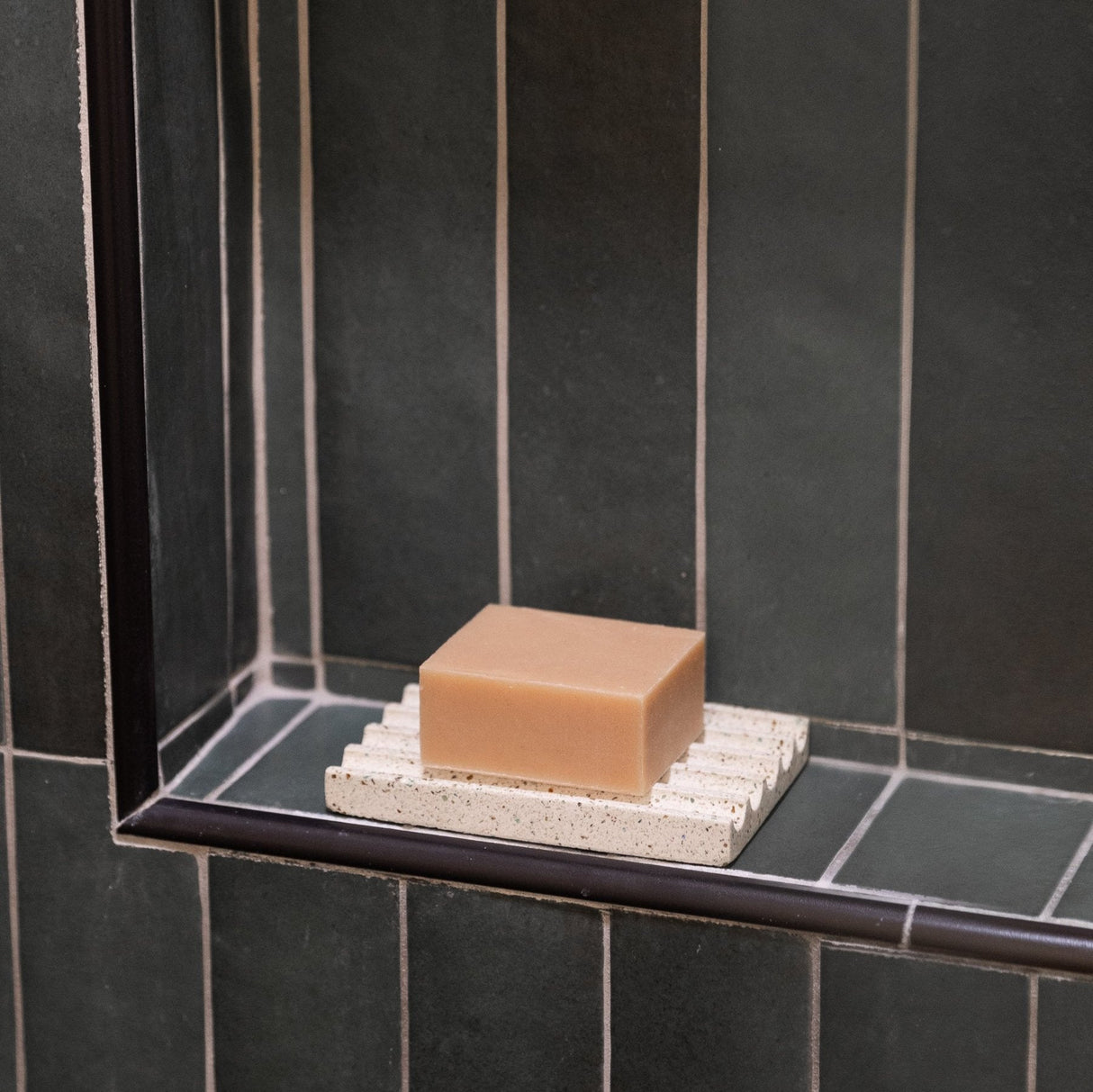 Soap Dish | White Terrazzo