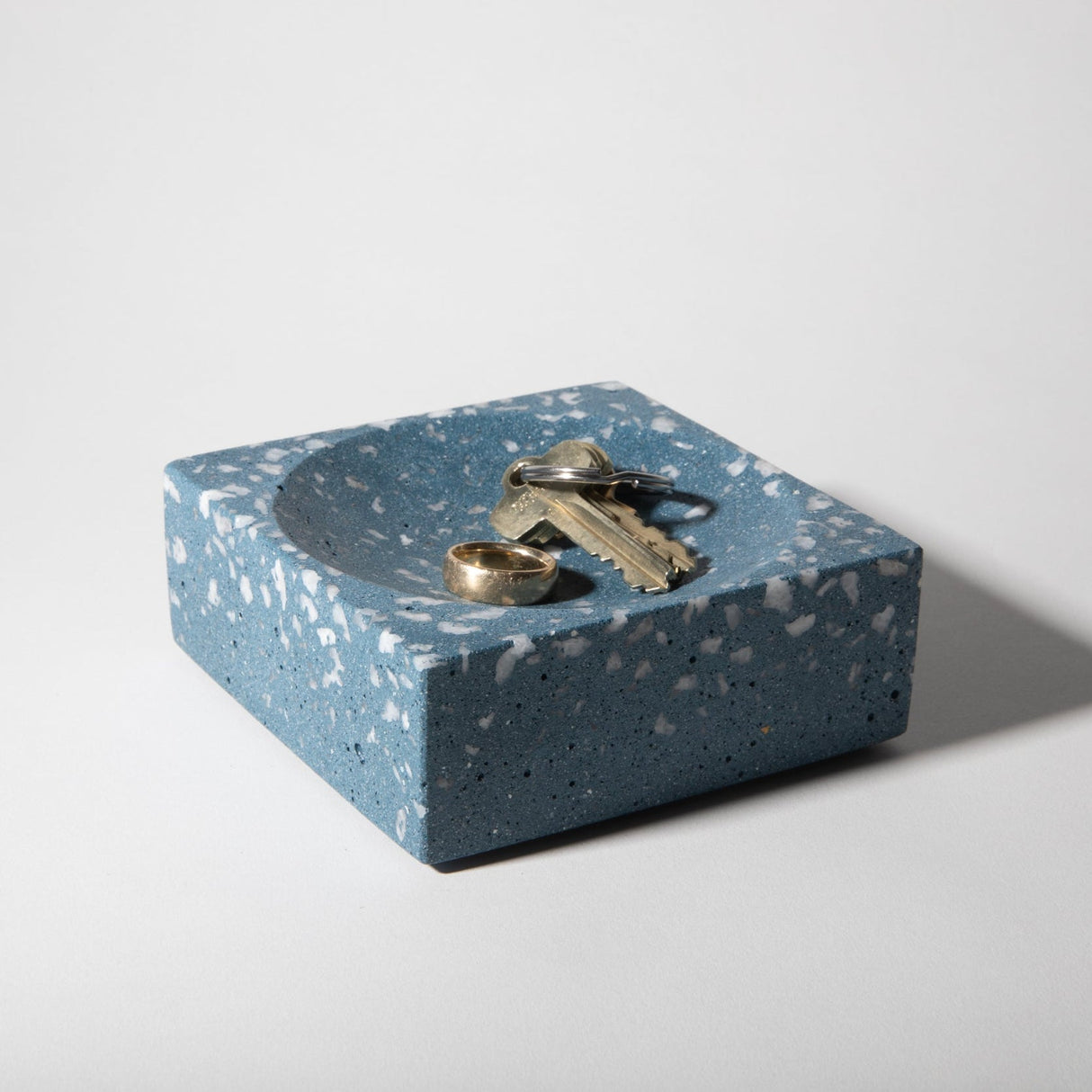 Block Catch All | Cobalt Terrazzo