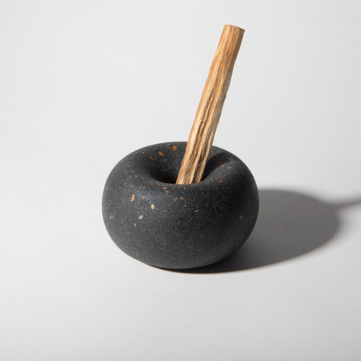 Bubble Matchstick / Palo Santo Holder | Black Terrazzo