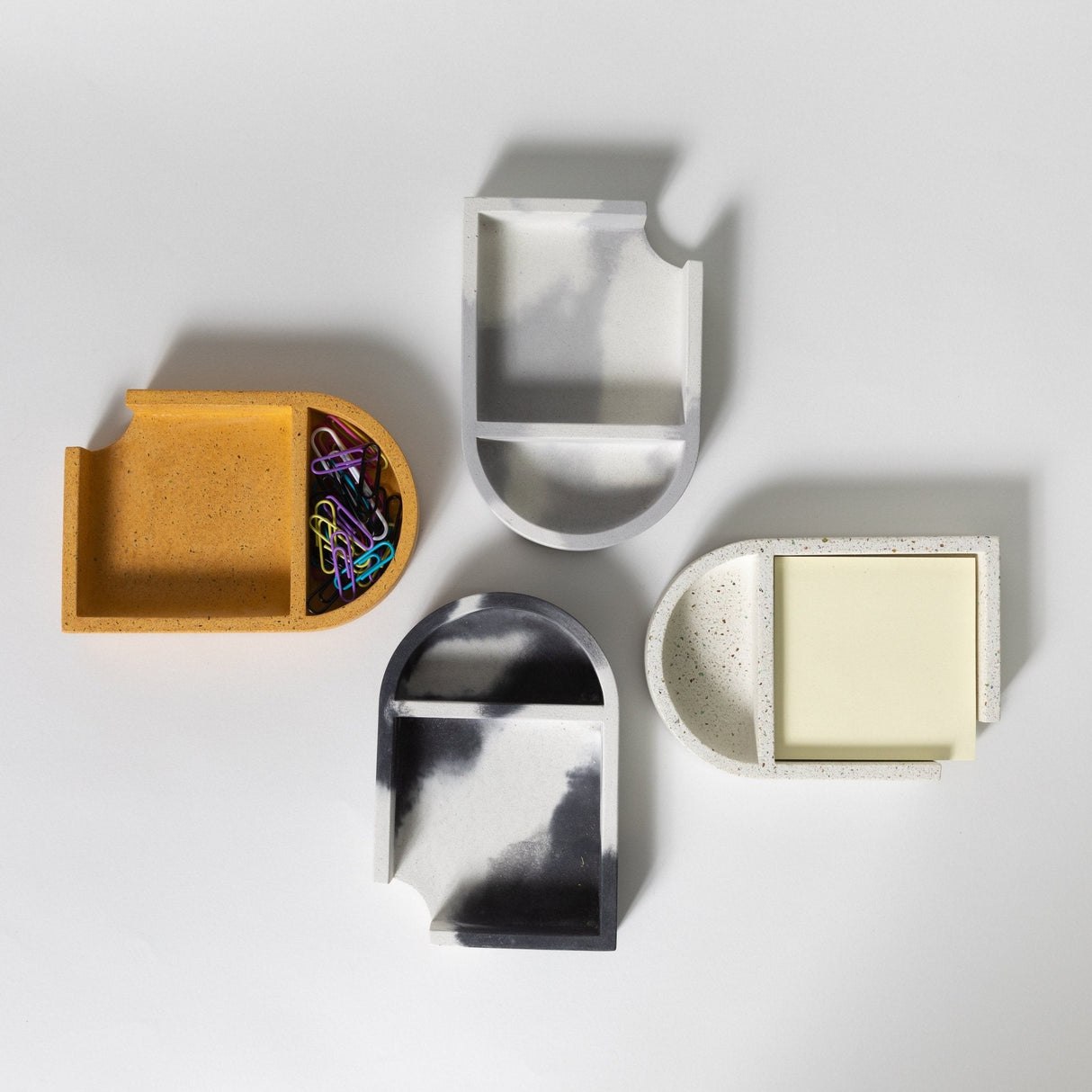 Sticki Note Holder | Marigold Terrazzo