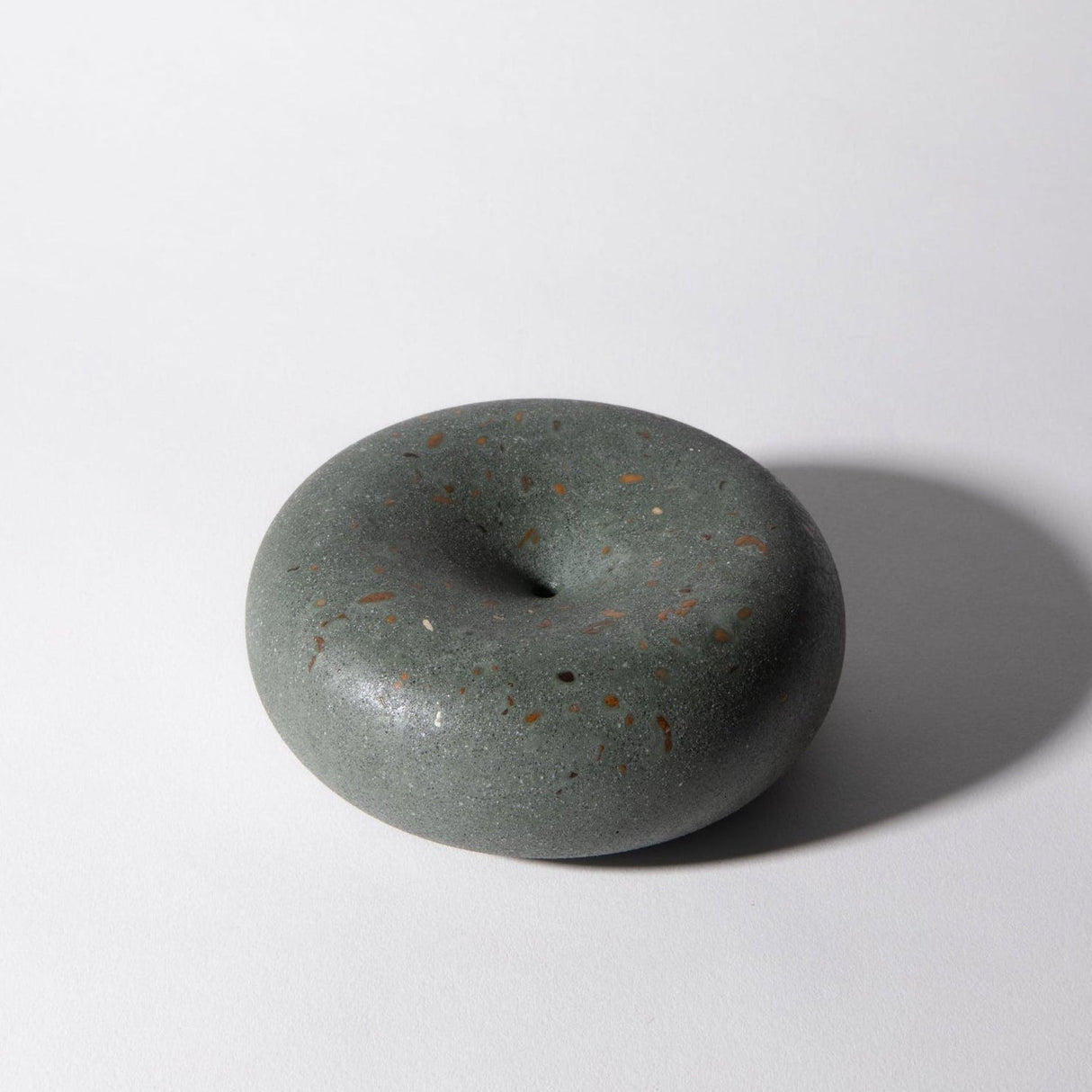 Bubble Incense Holder | Dark Green Terrazzo