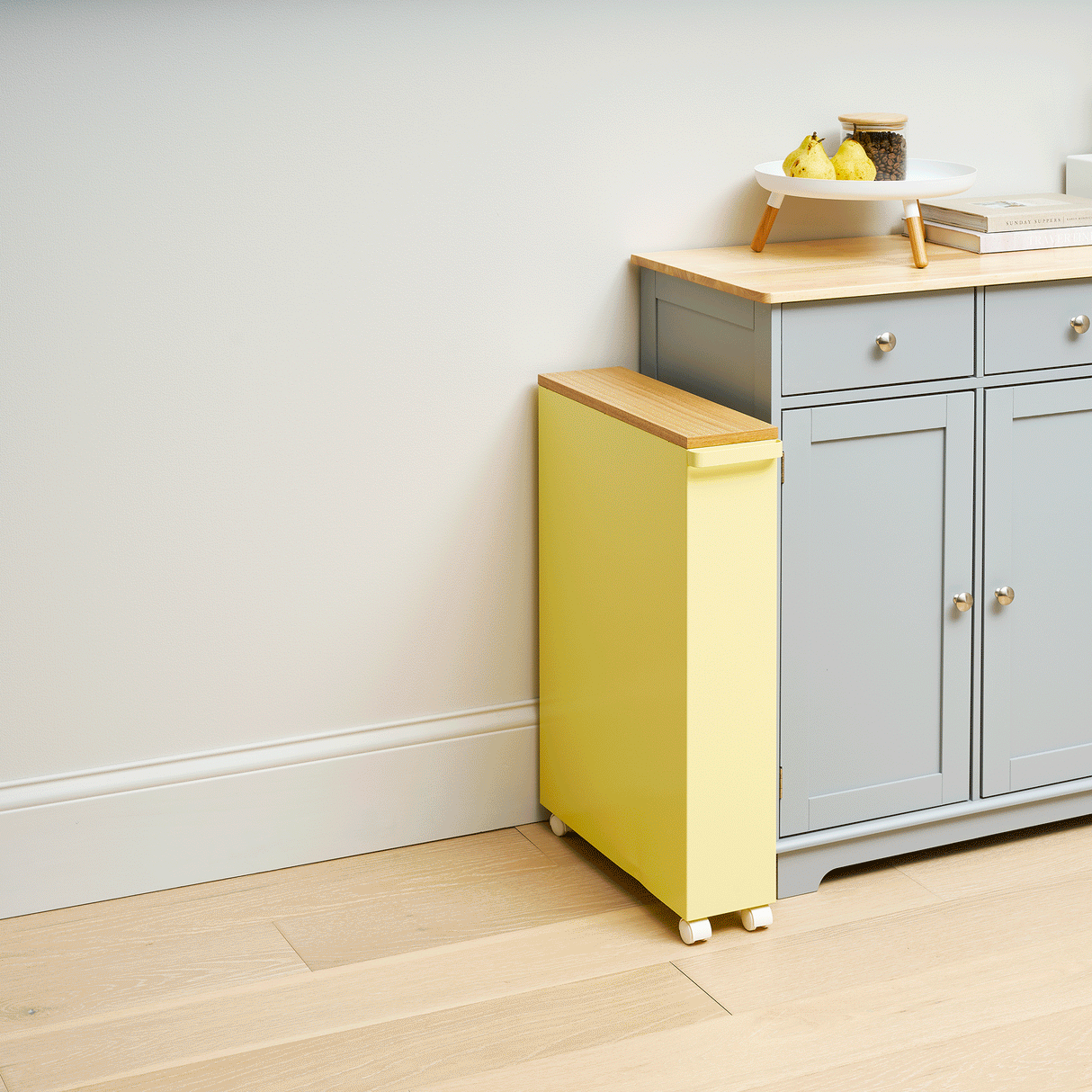 Rolling Storage Cart (27" H) - Steel