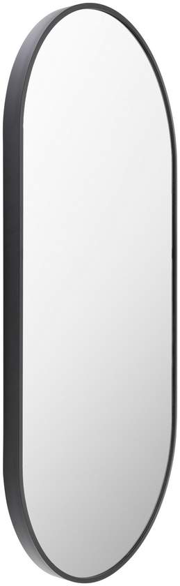 Soyla Modern Black Wall Mirror