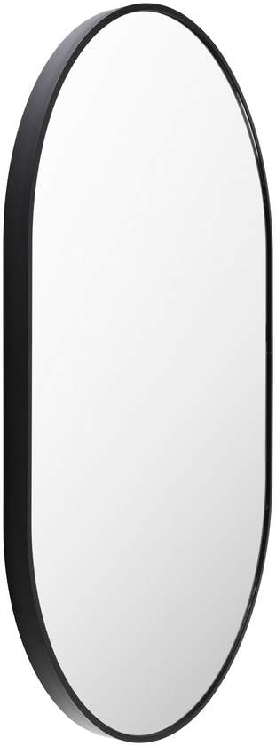 Soyla Modern Black Wall Mirror