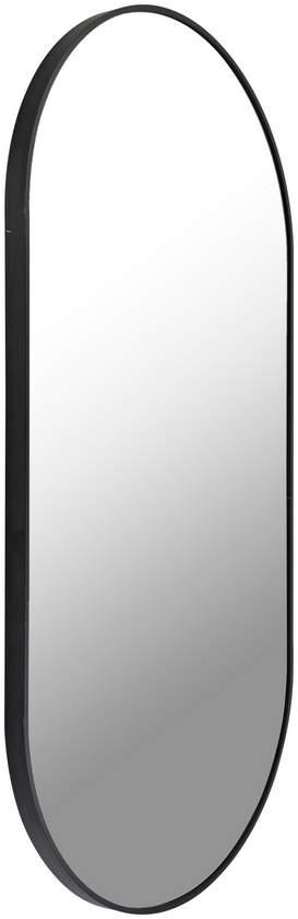 Soyla Modern Black Wall Mirror