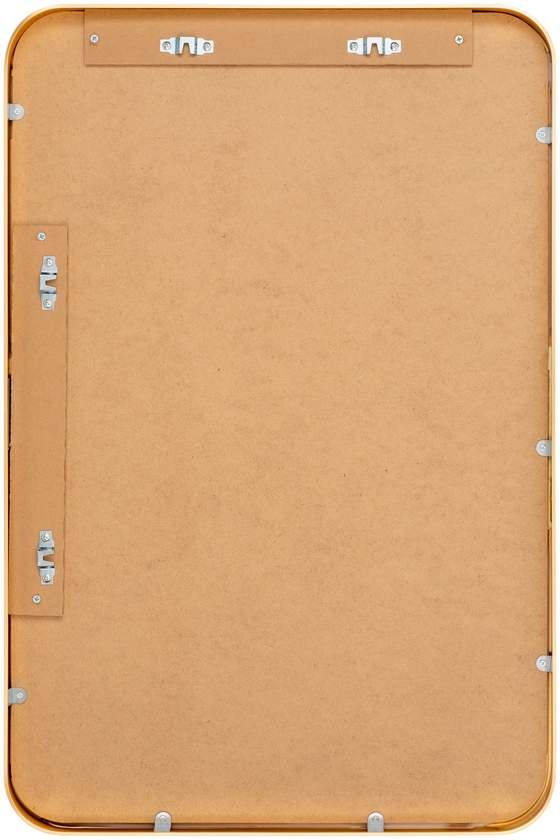 Renna Modern Gold Wall Mirror