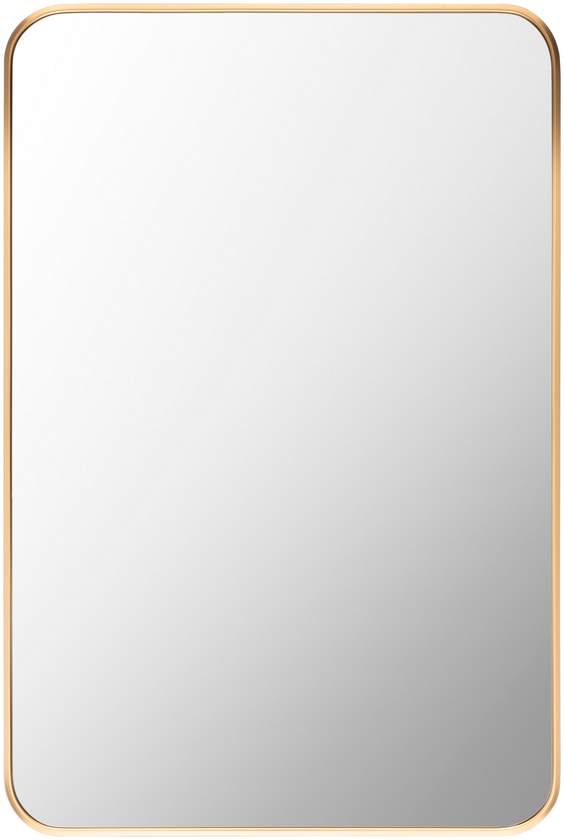 Renna Modern Gold Wall Mirror