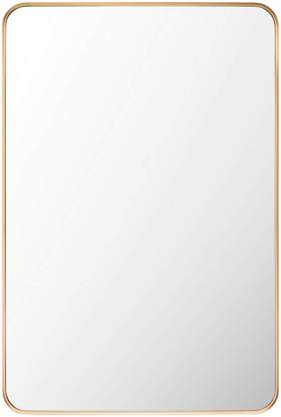Renna Modern Gold Wall Mirror