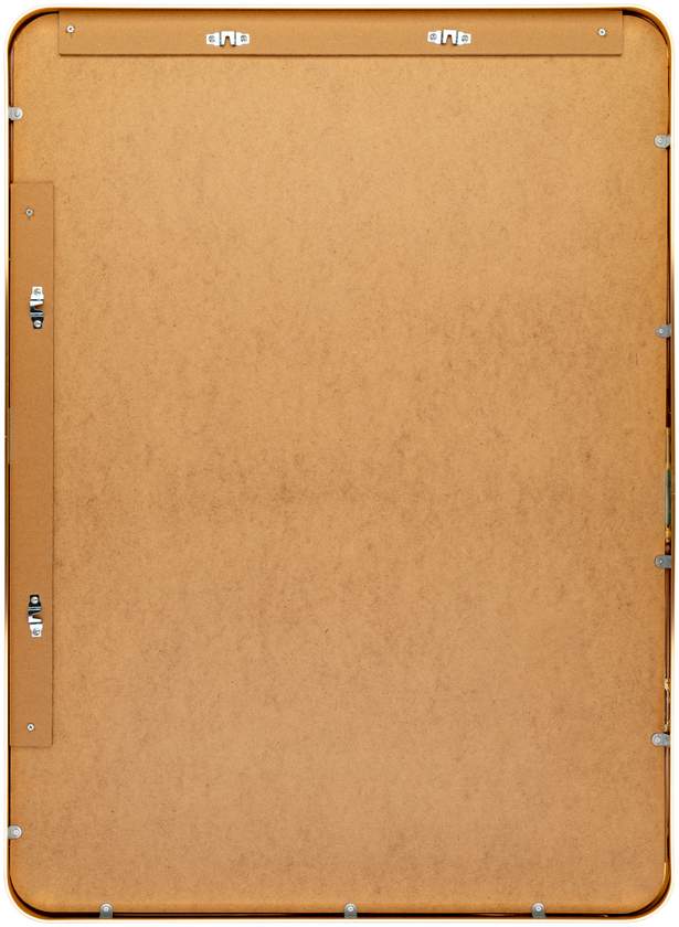 Renna Modern Gold Wall Mirror