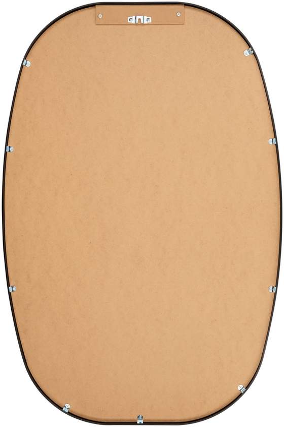 Stephannie Modern Black Wall Mirror