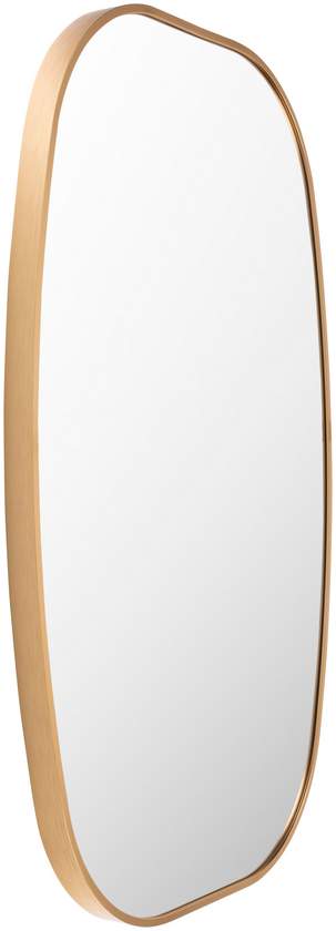 Stephannie Modern Gold Wall Mirror
