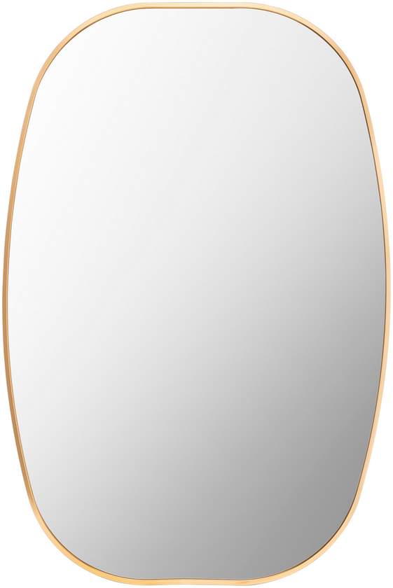 Stephannie Modern Gold Wall Mirror