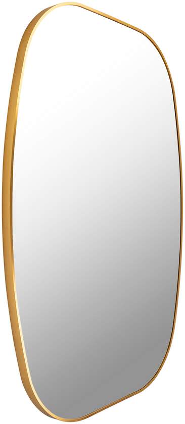 Stephannie Modern Gold Wall Mirror
