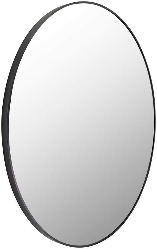 Jarron Modern Black Wall Mirror