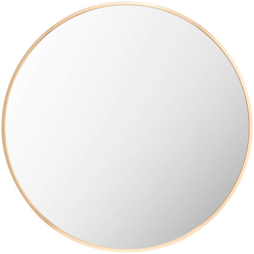 Jarron Modern Gold Wall Mirror