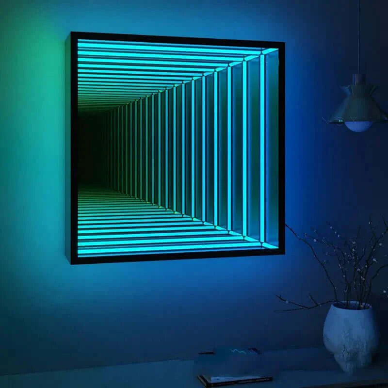 Square Infinity Mirror