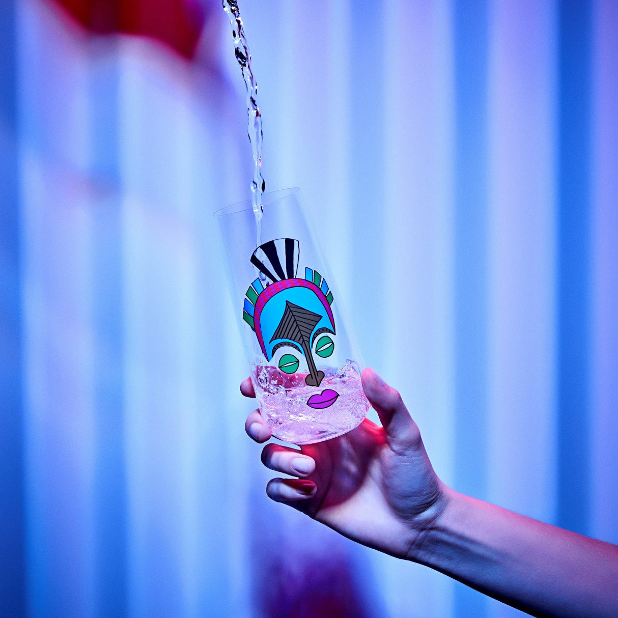 Mirage Rock & Pop Set of 4 High Ball Glasses